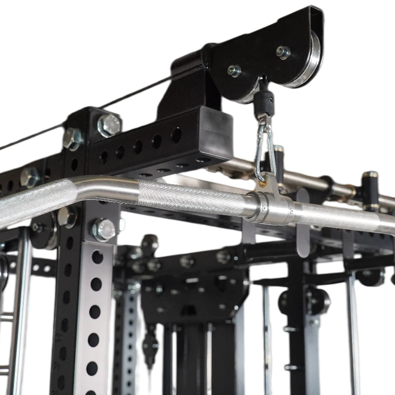 SKS-1 All-in-One Smith Machine & Functional Trainer with Dual Preloaded Weight Stacks