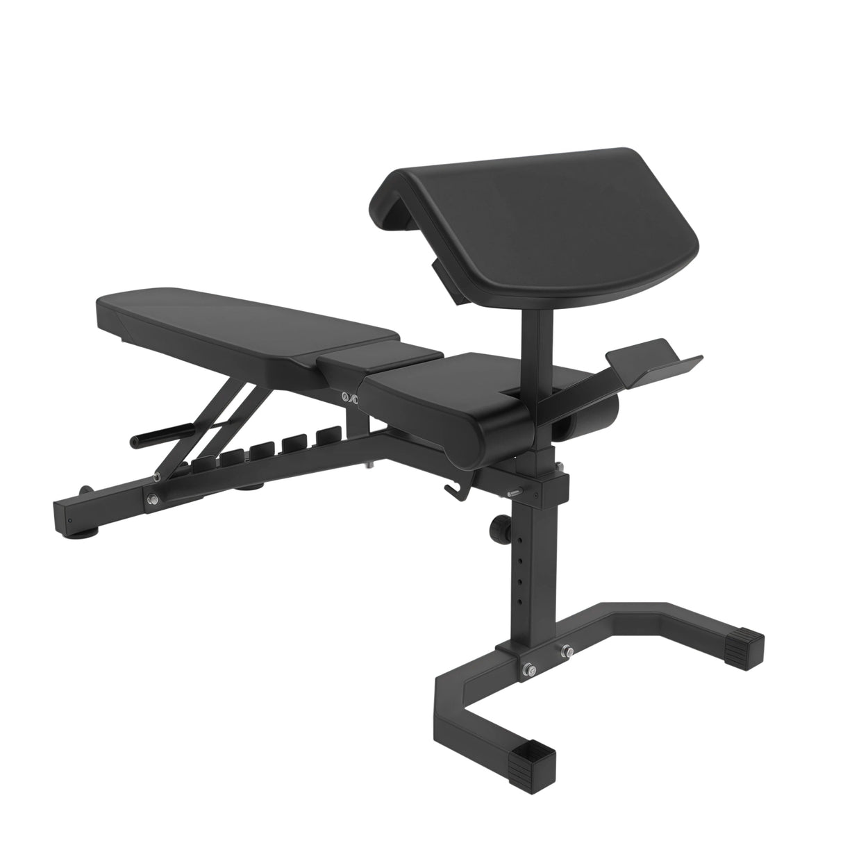 SKEISO JXS-034 heavy-duty adjustable FID weight bench product detail view 5