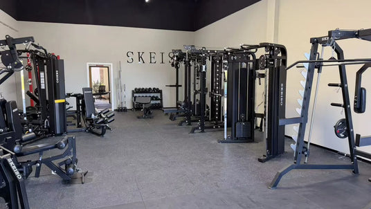 SKEISO Fitness showroom with strength equipment in Laguna Hills California