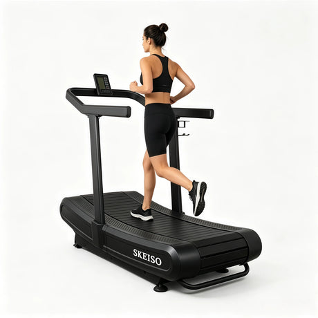 SKEISO WDL-002 non-motorized curved treadmill product detail view 6