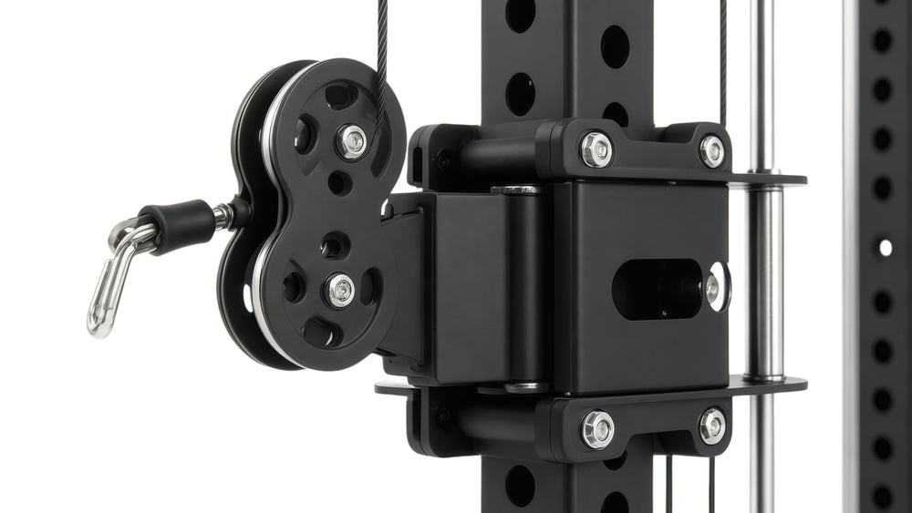 High-precision bearings for frictionless movement.