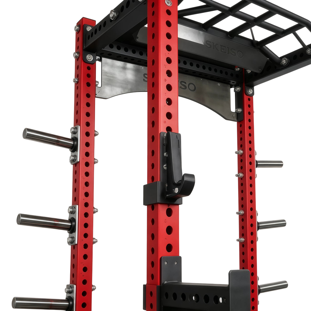 SKS-3 Heavy-Duty Commercial Half Power Rack Squat Cage for Powerlifting