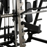 JXS20+20A+20B+20C Heavy-Duty Multi-Purpose Full Power Rack with Pull-Up Bar & Plate Pegs