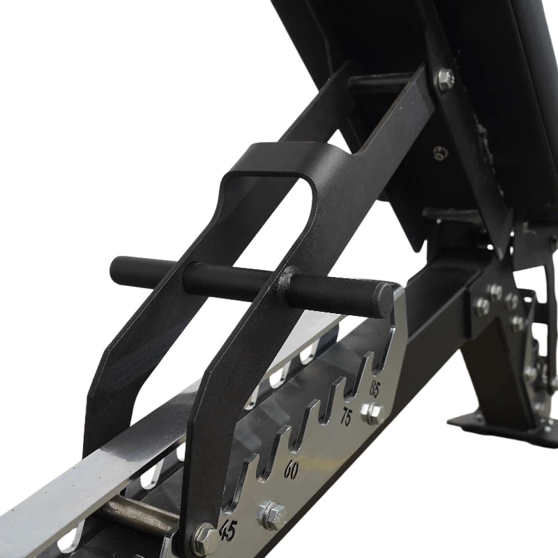 JXS-037C 850LB Heavy-Duty FID Bench with Leg Curl & Extension Attachments