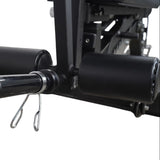 JXS-037C 850LB Heavy-Duty FID Bench with Leg Curl & Extension Attachments