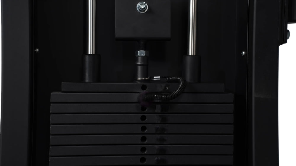 Reinforced frame supports high-intensity heavy lifting.