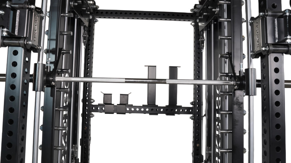 Thickened steel frame provides maximum stability and load capacity.