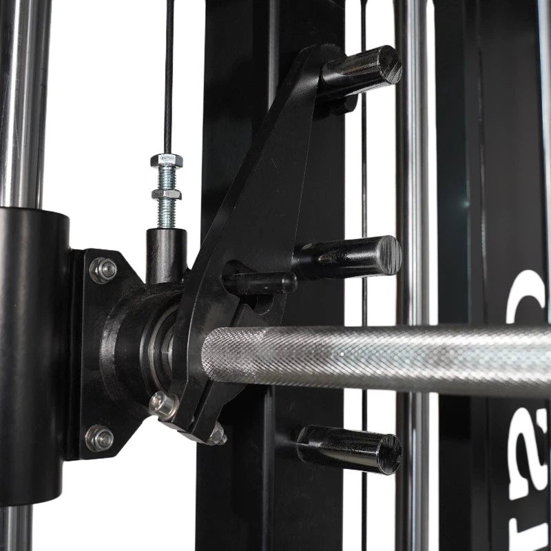 SKS-1 All-in-One Smith Machine & Functional Trainer with Dual Preloaded Weight Stacks