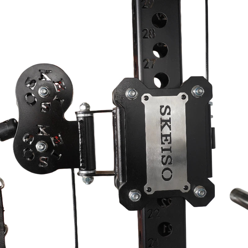 SKS-1 All-in-One Smith Machine & Functional Trainer with Dual Preloaded Weight Stacks