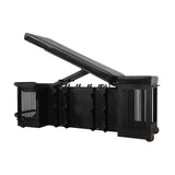 JXS-037A Foldable FID Weight Bench with Leg Curl & Extension Attachments