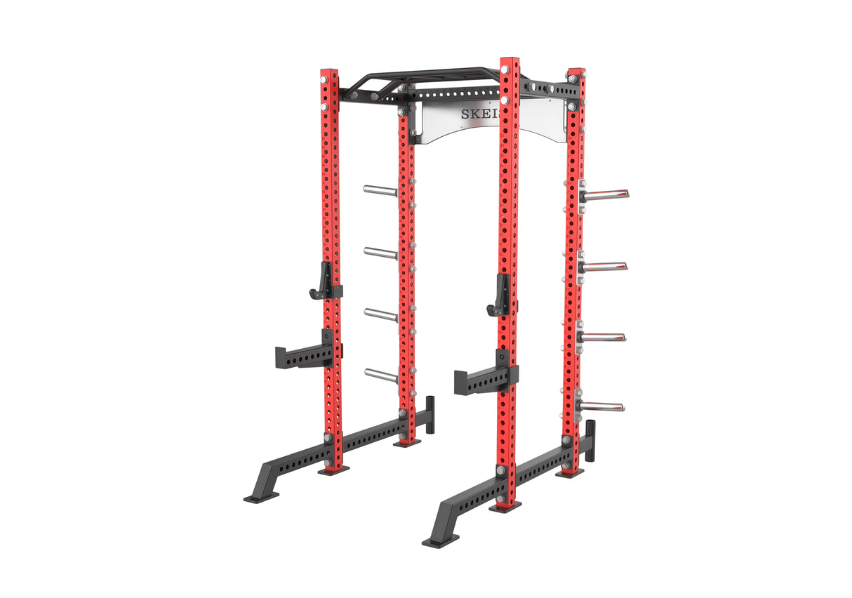 SKEISO SKS-3 heavy-duty half rack for home gym product detail view 6