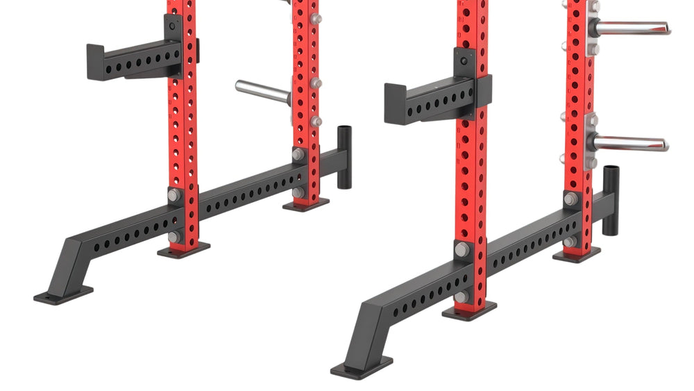 Diverse grips for back training.