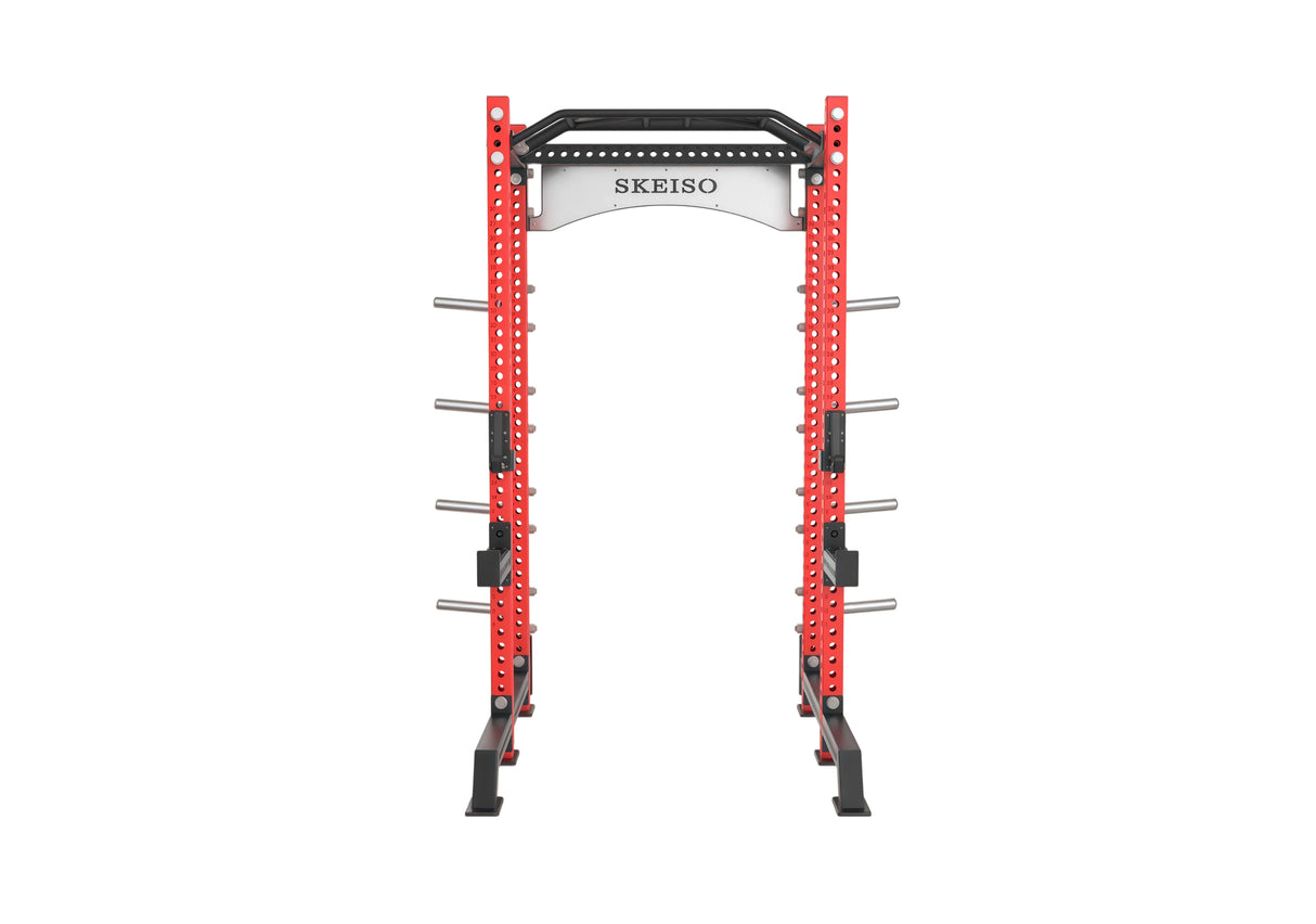 SKEISO SKS-3 heavy-duty half rack for home gym product detail view 4