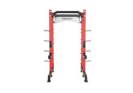 SKEISO SKS-3 heavy-duty half rack for home gym product detail view 4