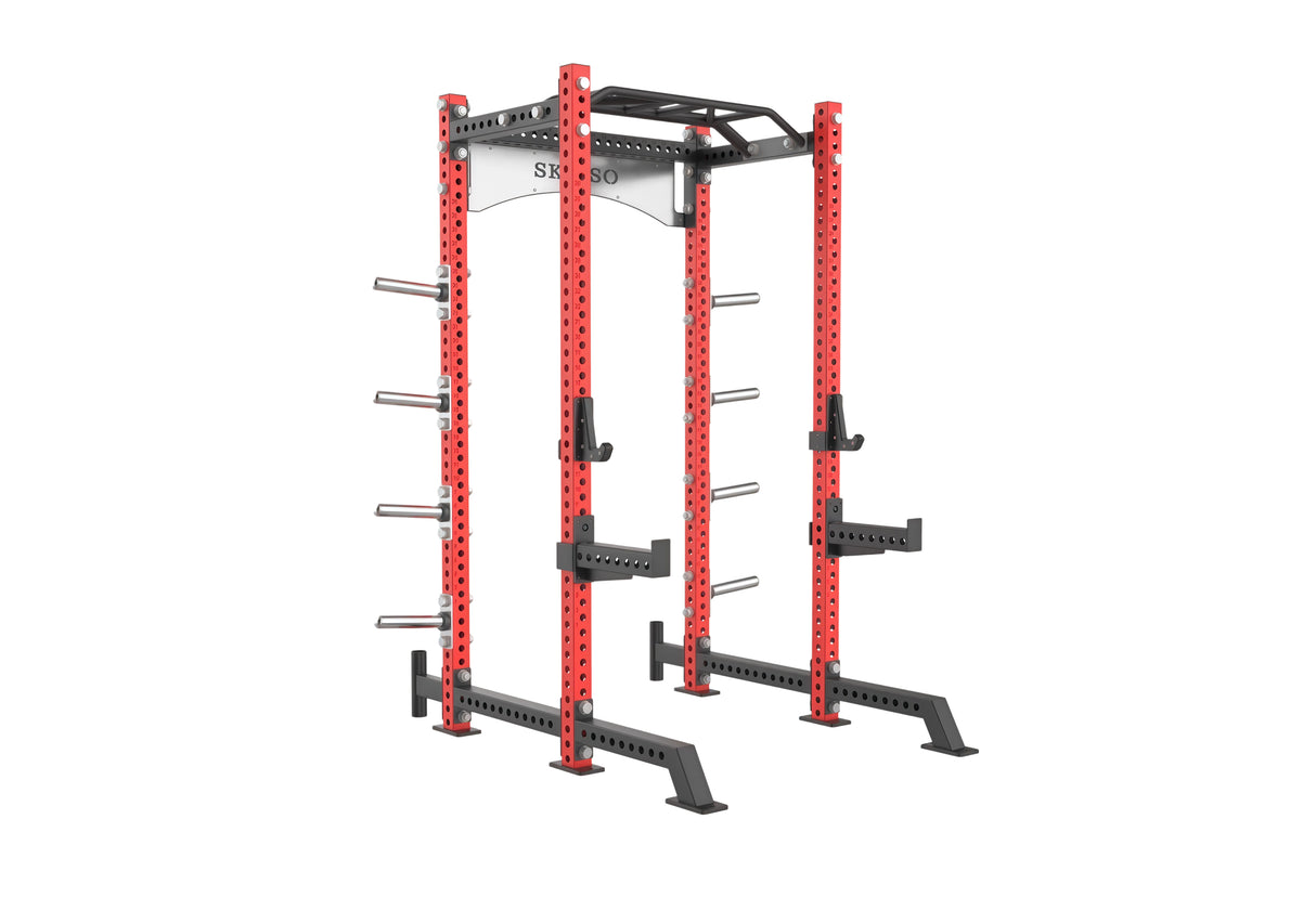 SKEISO SKS-3 heavy-duty half rack for home gym product detail view 5