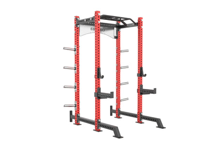 SKEISO SKS-3 heavy-duty half rack for home gym product detail view 5