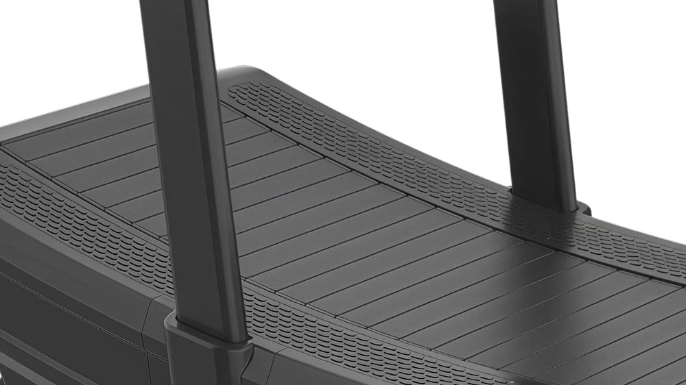 Heavy steel for great stability.