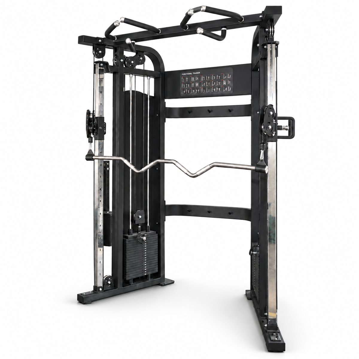 SKEISO BJL-05A dual-stack functional trainer on a white background; retouched original product view