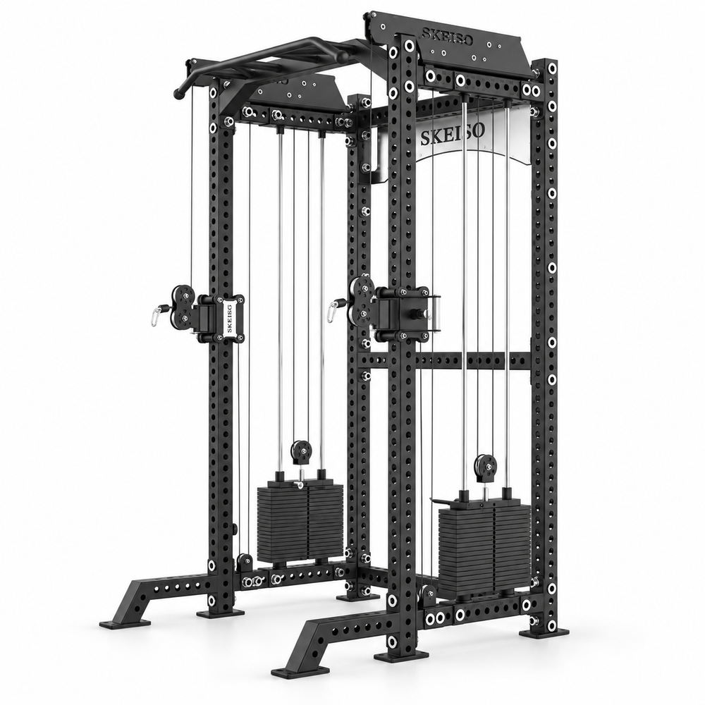 SKS-2 Half Rack Functional Trainer with Dual Weight Stacks product manuals and guides