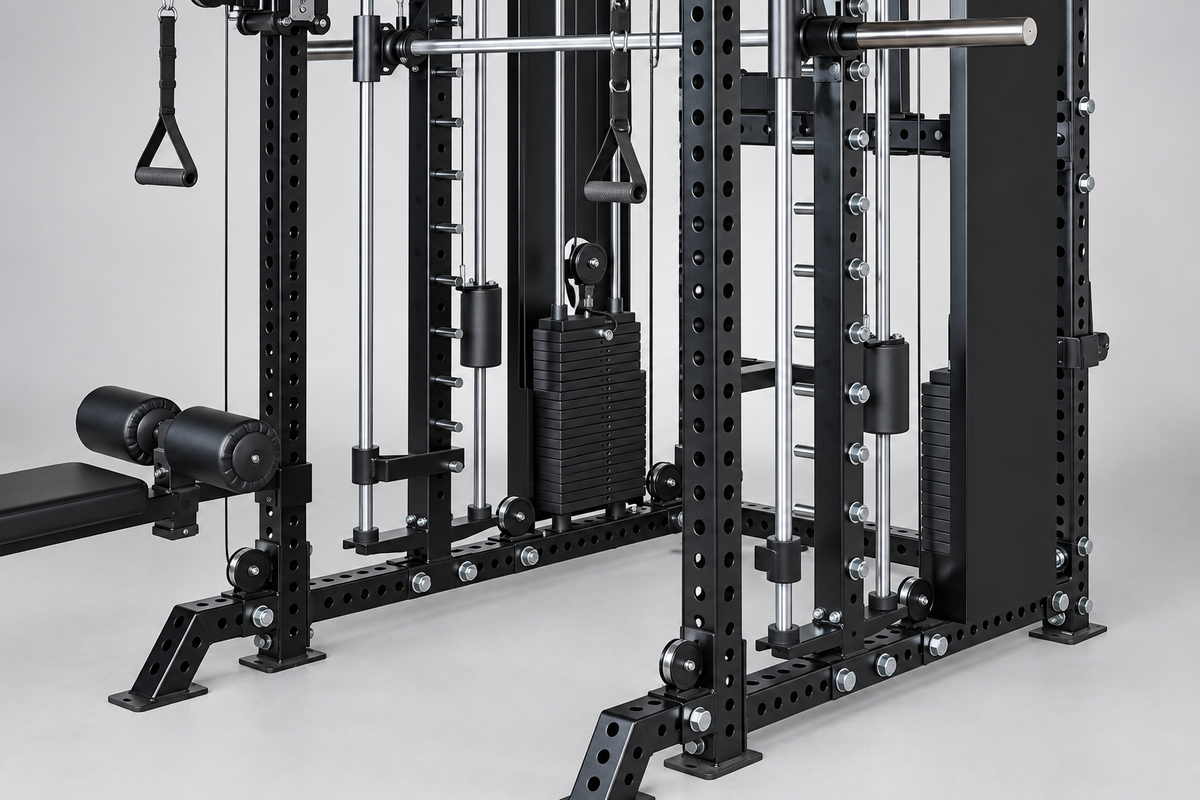 Two Independent 200 lb Stacks