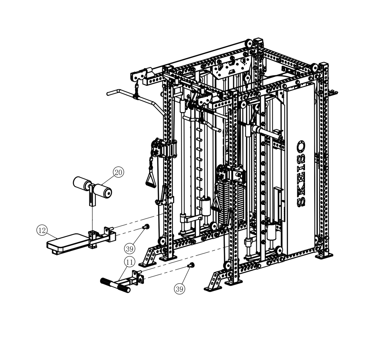 SKS-1: see the complete station and attachment layout
