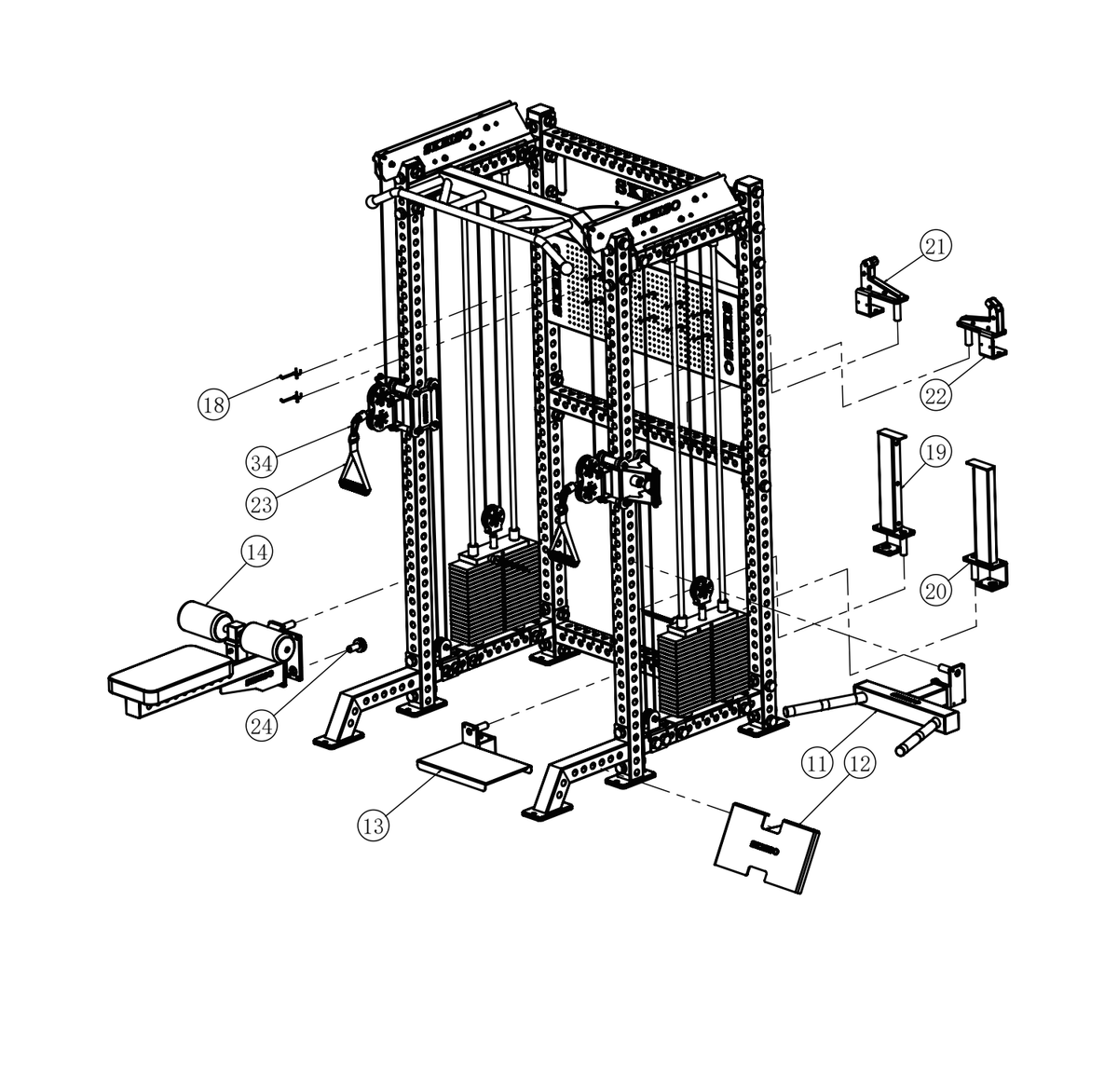 SKS-2: see the complete station and attachment layout